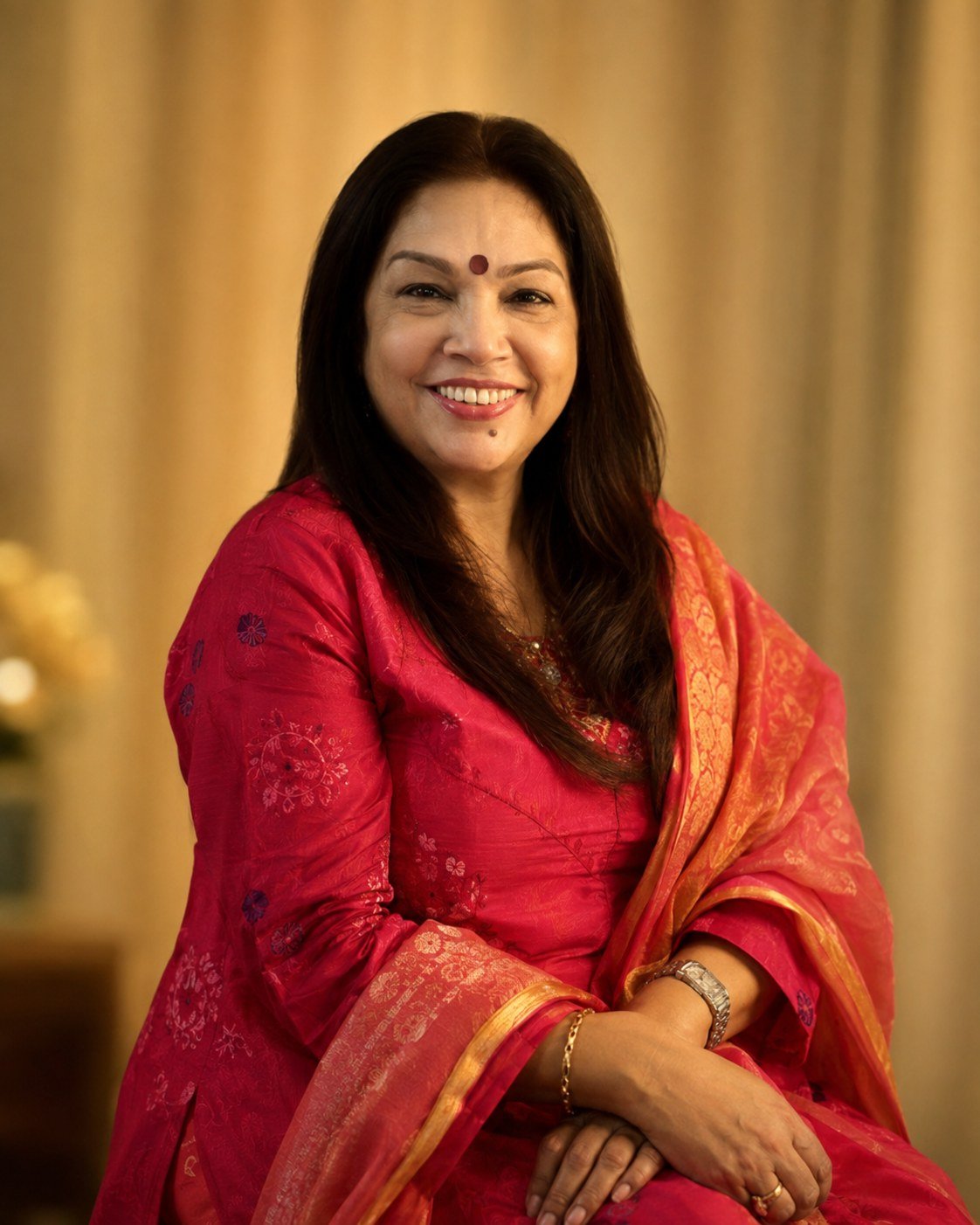 Portrait of Rekha Gupta